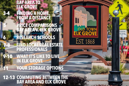 Moving From The Bay Area to Elk Grove